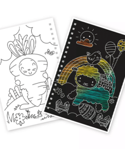Easter Scratch Art Book