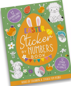 Easter Stickers & Colouring Book