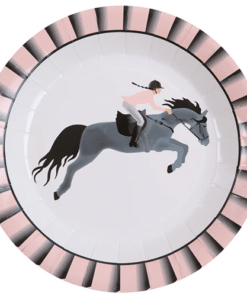 Horse Themed Paper Plate