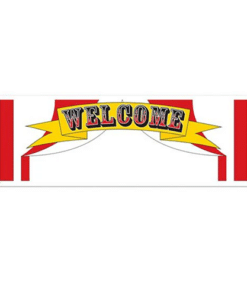 Welcome Circus Sign Banner