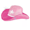 Pink Cowboy Hat Balloon
