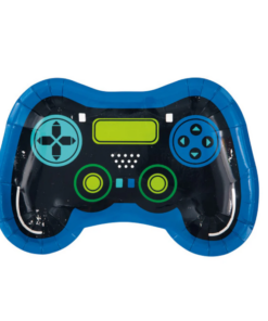 Gamer Controller Shaped Paper Plates