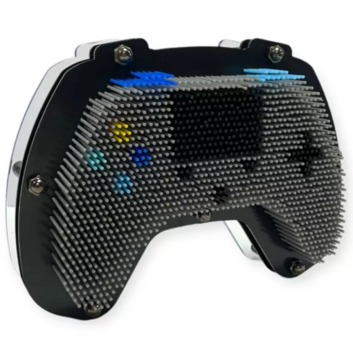 Gaming Controller Shaped Pin Art Gift