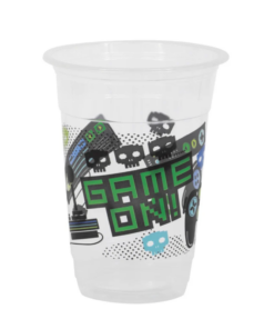 Gamer Controller Printed Plastic Cups