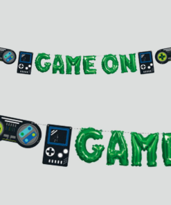Gamer Themed Balloon Banner Kit