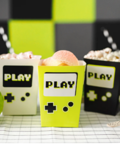Gaming Themed Popcorn Treat Boxes