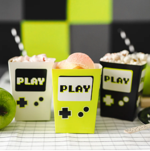 Gaming Themed Popcorn Treat Boxes