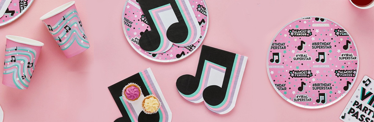 TikTok Dance Themed Party Decorations