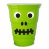 Halloween Googly Eyes Plastic Cups