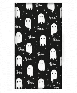 Halloween Ghost Themed Plastic Tablecover