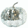Disco Ball Pumpkin Decoration