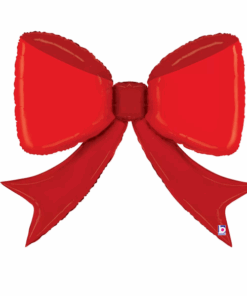 Big Red Bow Balloon