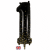 Black & Gold Giant Number 1 Balloon