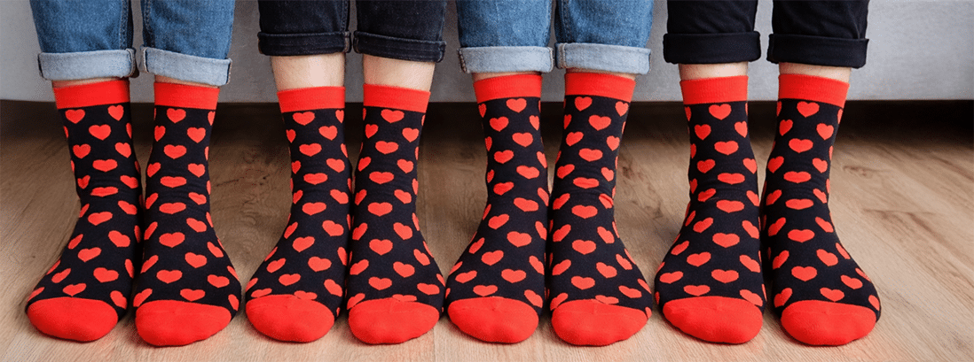 Men's Novelty Valentines Socks