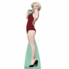 Marilyn Monroe Red Swim Suit Cardboard Cut Out