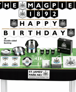 New Castle United FC Officially Licensed Birthday Party Decorating & Table Kit