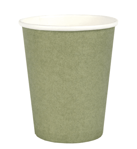 Sage Green Olive Paper Cups