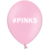 PASTEL PINK Custom Printed Balloons