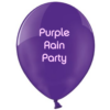 PURPLE Custom Printed Balloons
