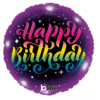 Happy Birthday Neon 18 Foil Balloon