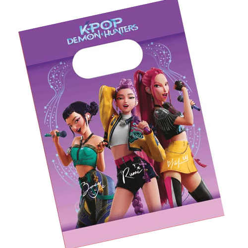 Official K-Pop Demon Hunters Paper Party Bags