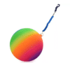 Rainbow Ball With Keychain Neon