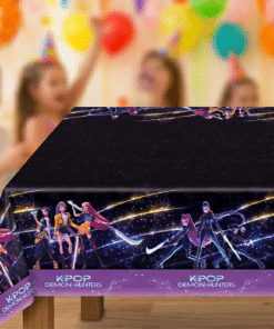 Official K-Pop Demon Hunters Plastic Table cover